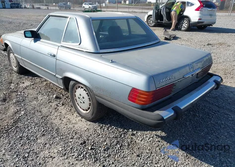 1983 Mercedes-Benz 380 Sl from USA, damaged, VIN WDBBA45A9DB020545